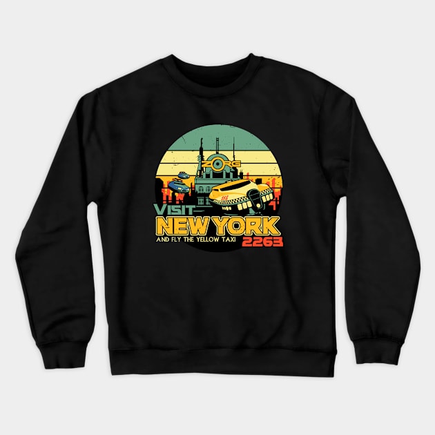 Visit NewYork 2263 Crewneck Sweatshirt by BER